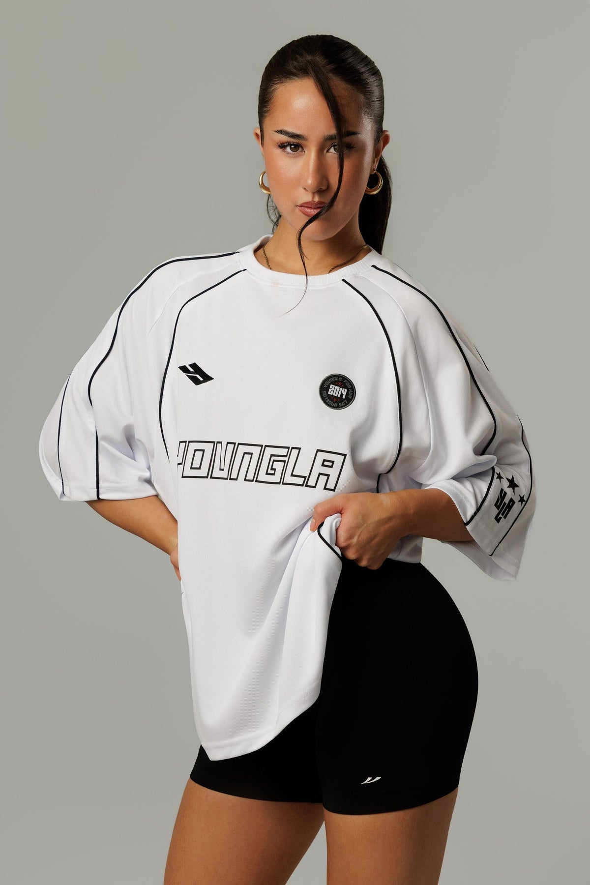 W4329 Oversized Soccer Jersey