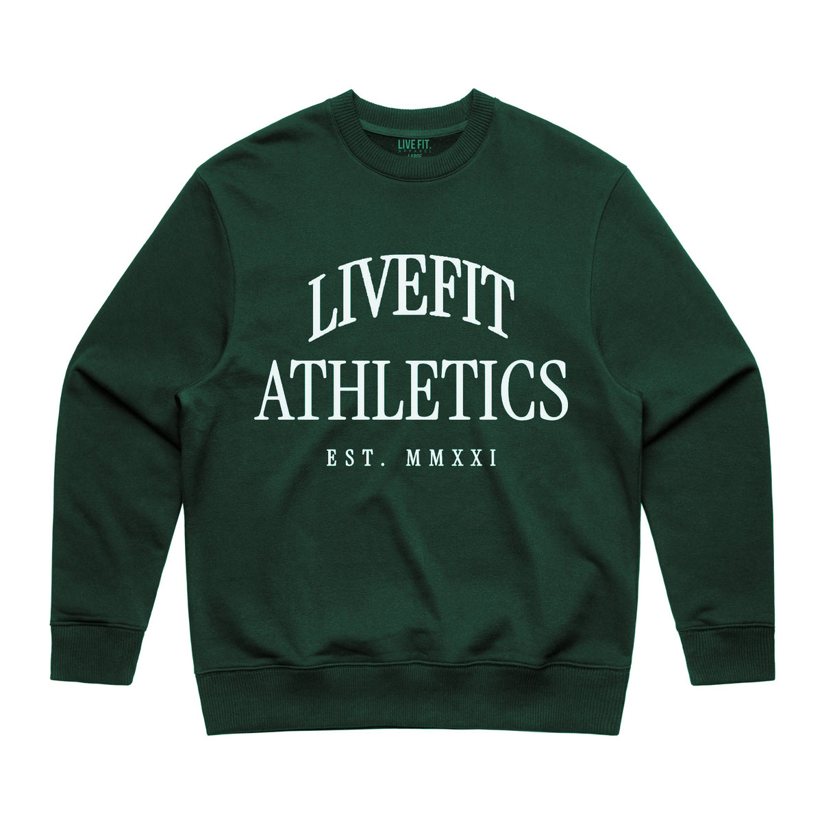 Oxford Crewneck Sweater - Green