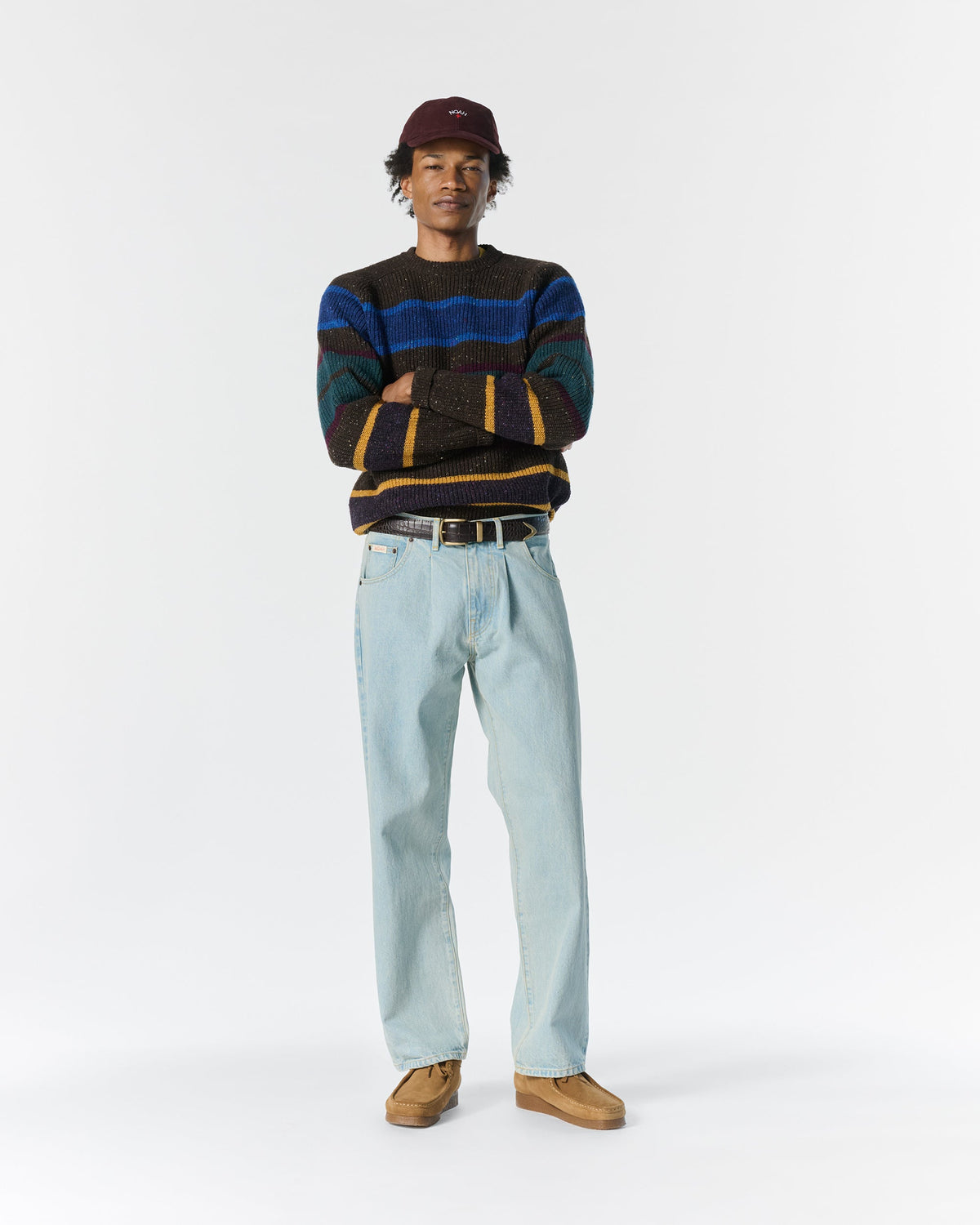Striped Donegal Sweater