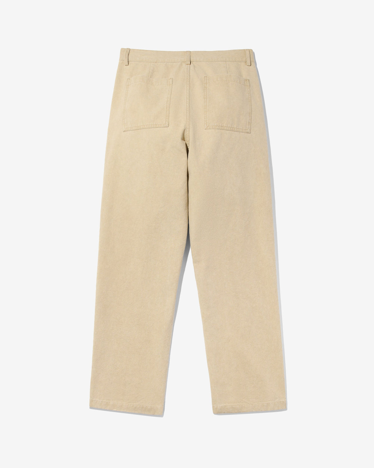 Double-Pleat Cotton Pant