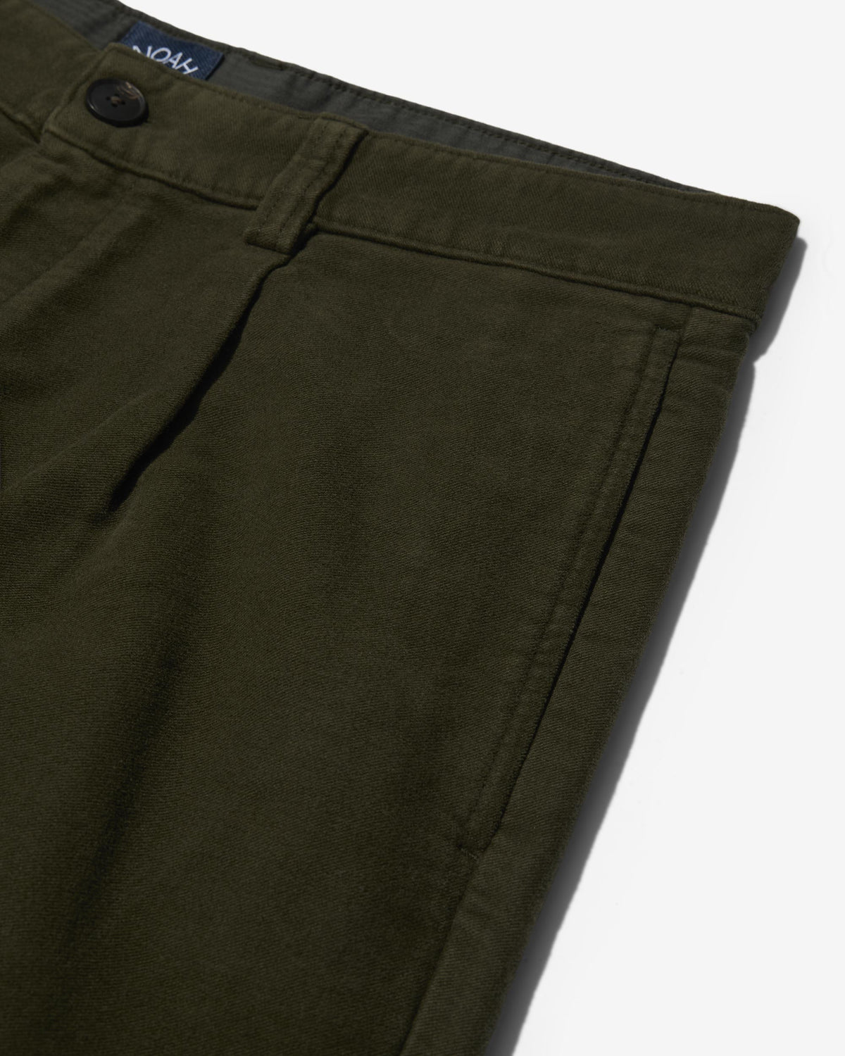 Moleskin Single-Pleat Pant