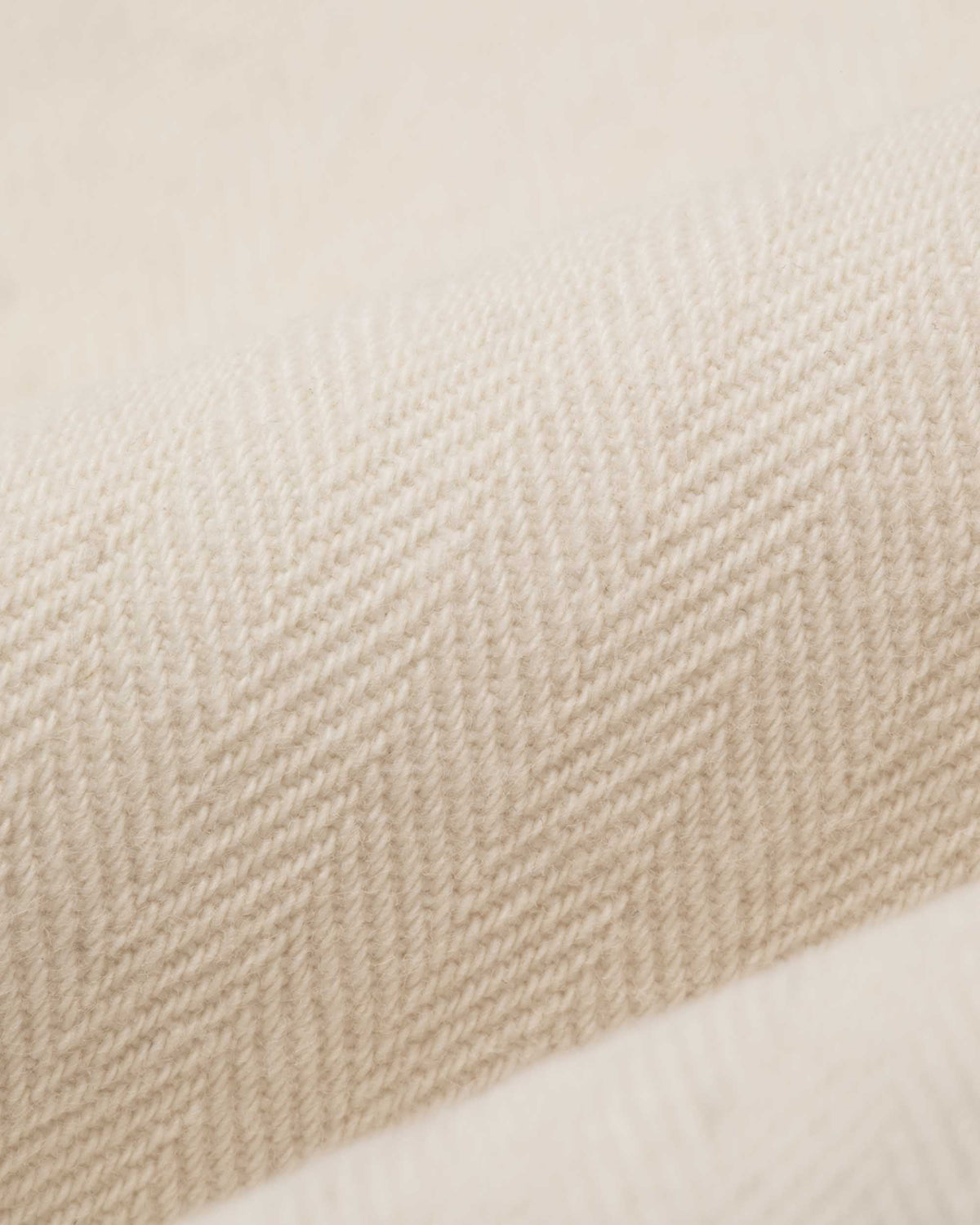 Classic Double-Pleat Herringbone Pant