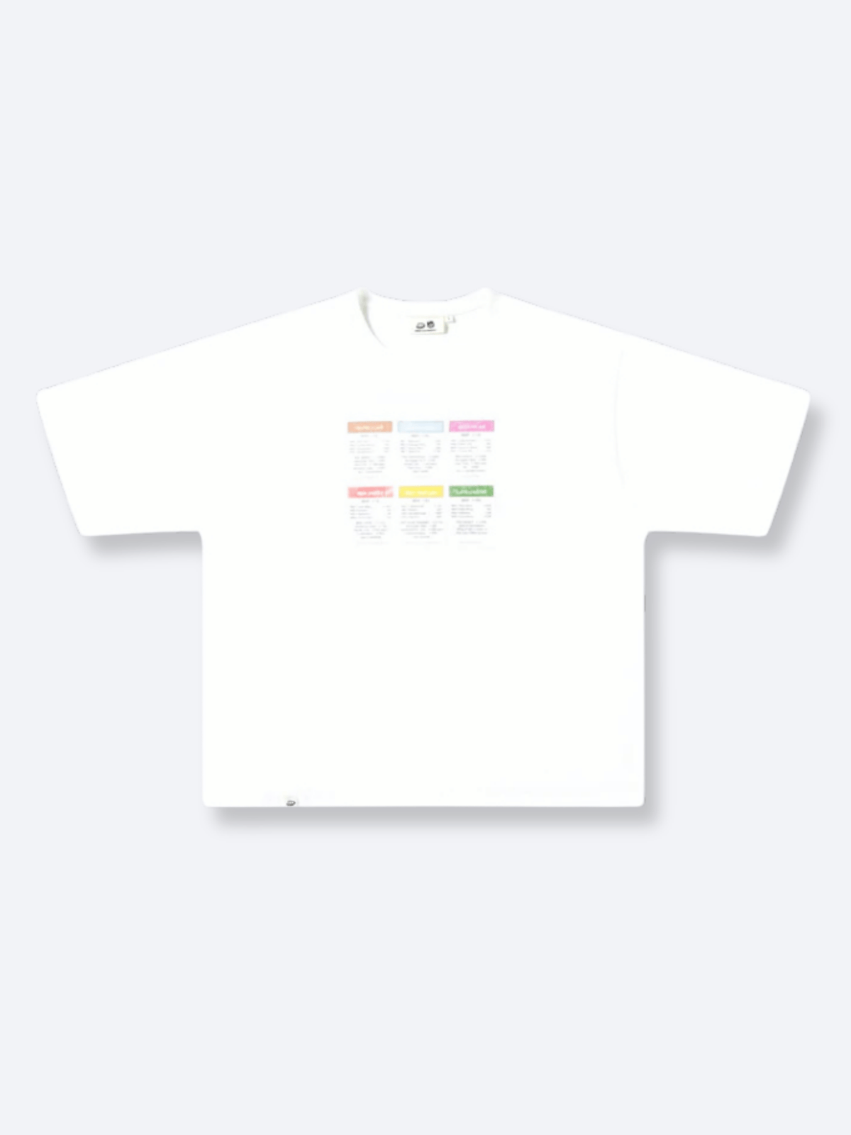 PROPERTY CARDS TEE - WHITE