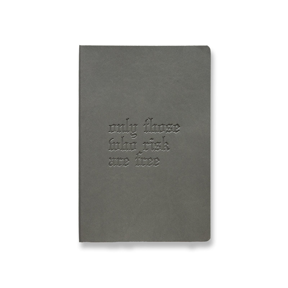 Soft Cover Notebook - Grey "OTWR"