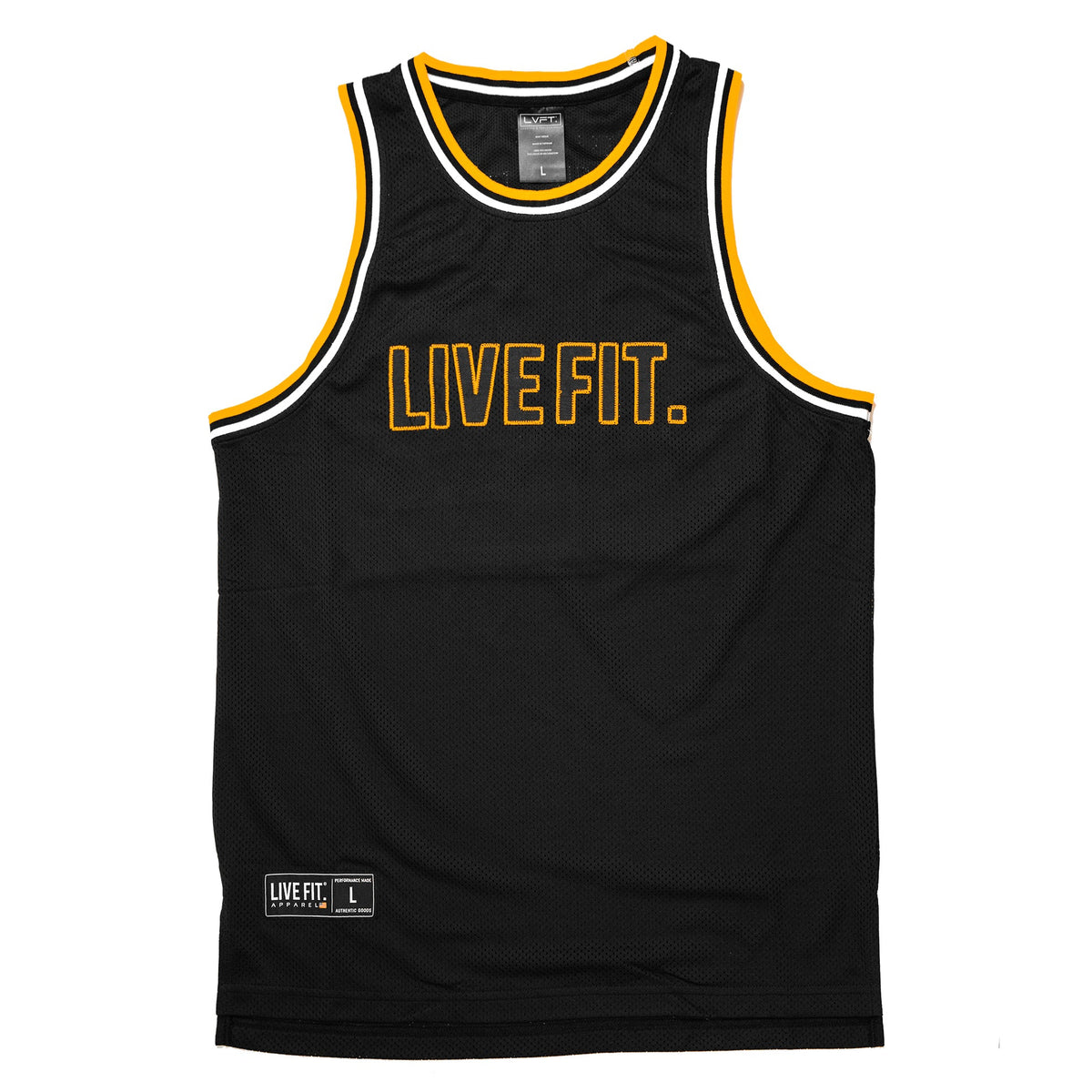 Pregame Jersey - Black / Gold