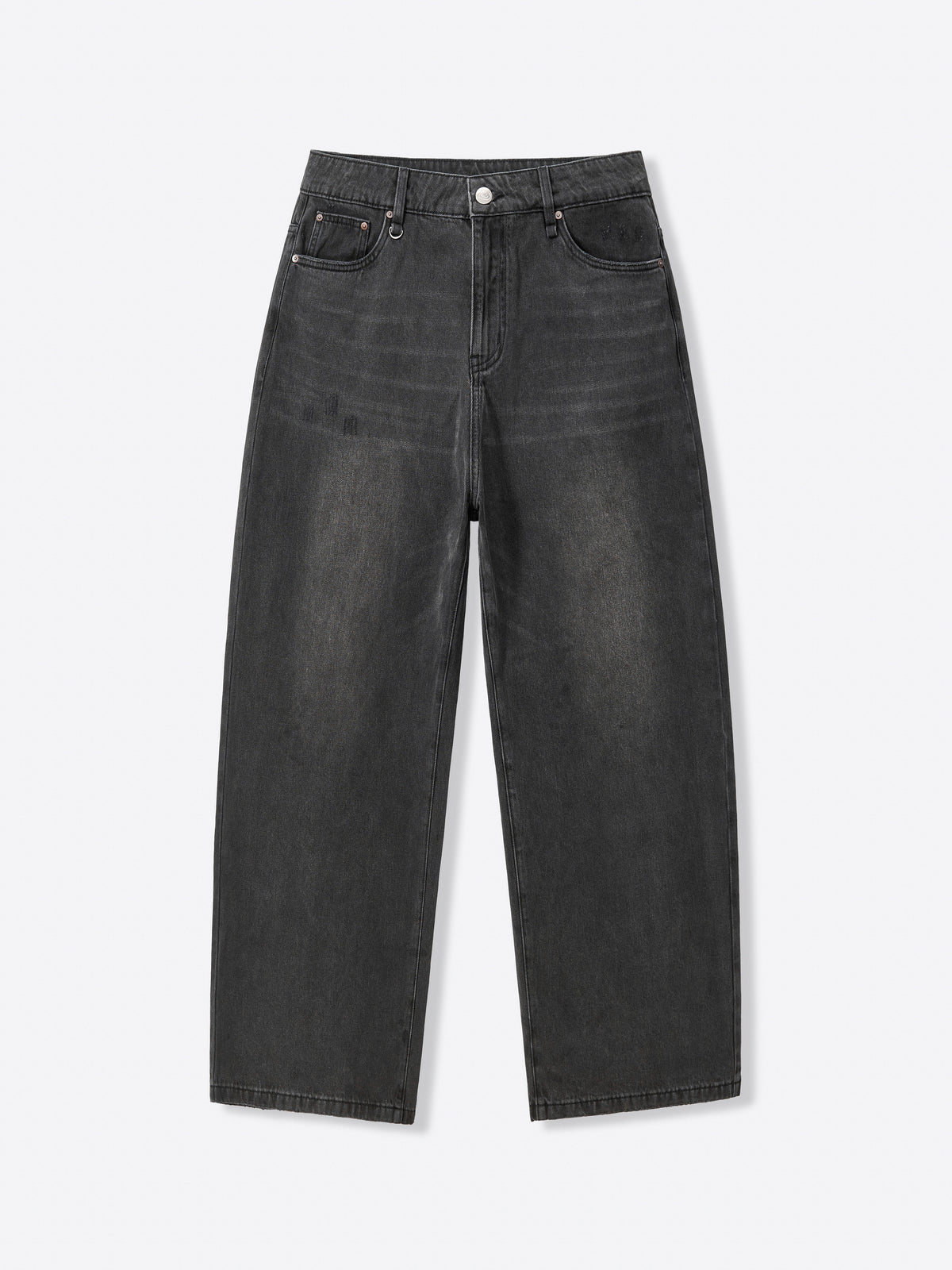 EVERYDAY LOOSE FIT JEANS - WASHED BLACK