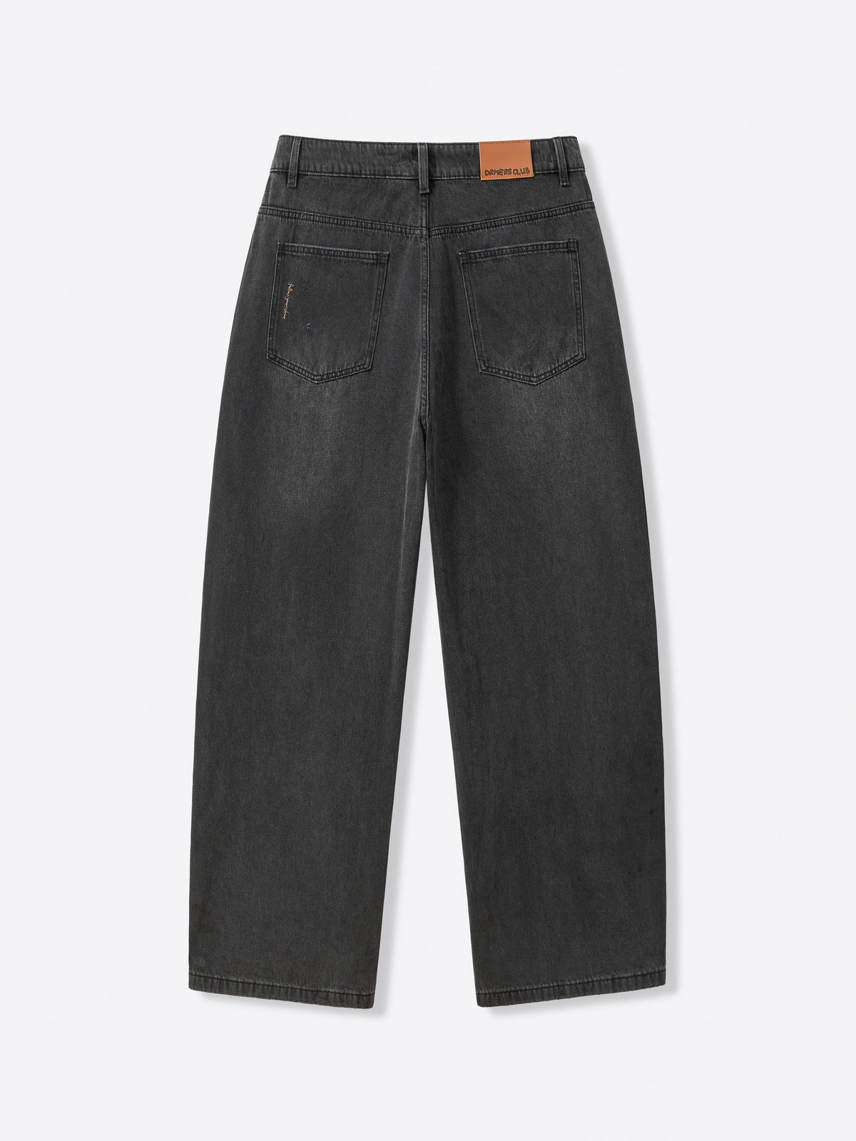 EVERYDAY LOOSE FIT JEANS - WASHED BLACK
