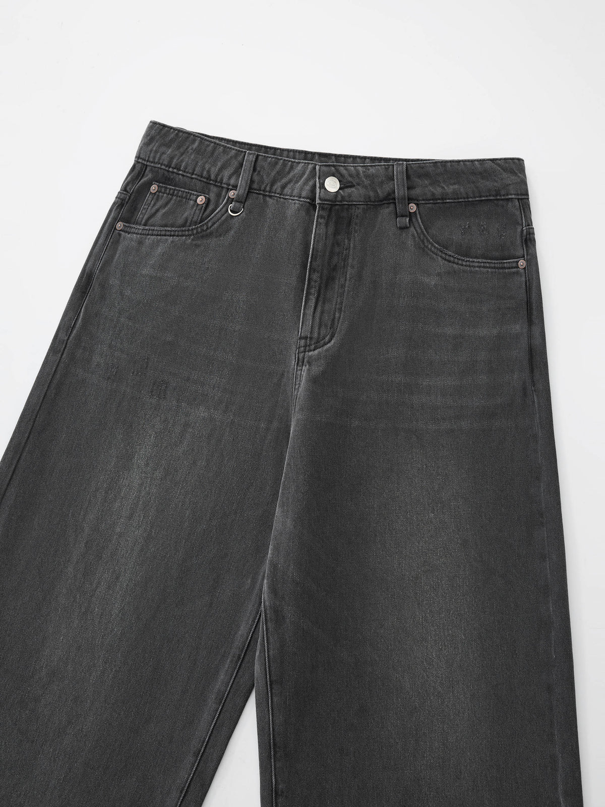 EVERYDAY LOOSE FIT JEANS - WASHED BLACK