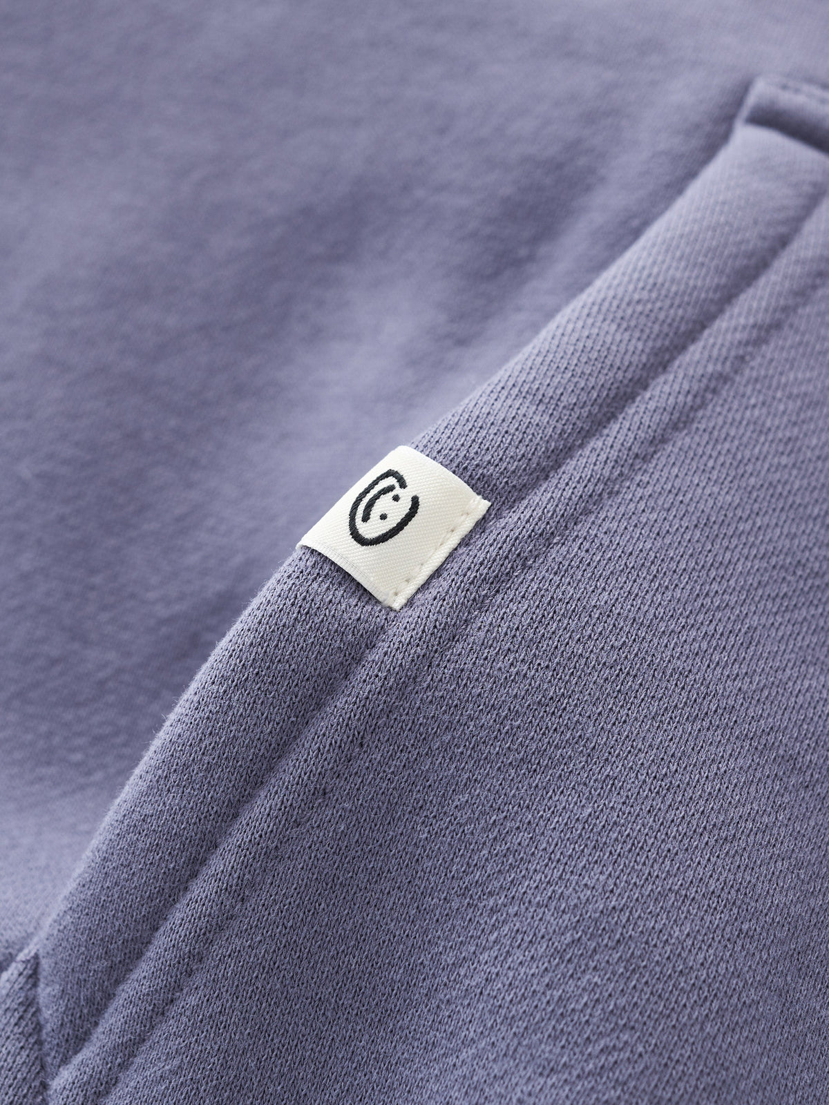 SIGNATURE BASIC ZIP UP - DUSTY VIOLET
