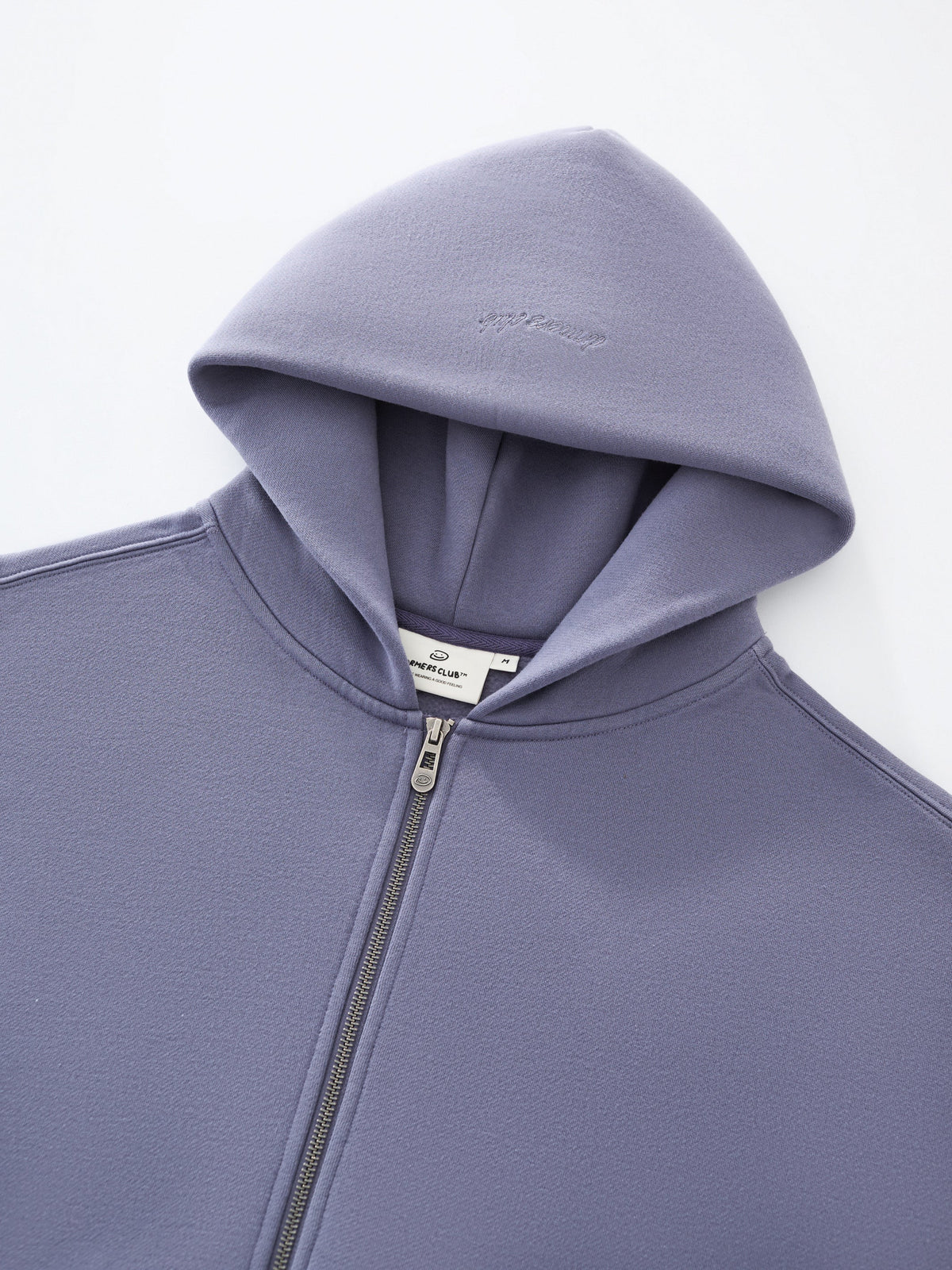 SIGNATURE BASIC ZIP UP - DUSTY VIOLET