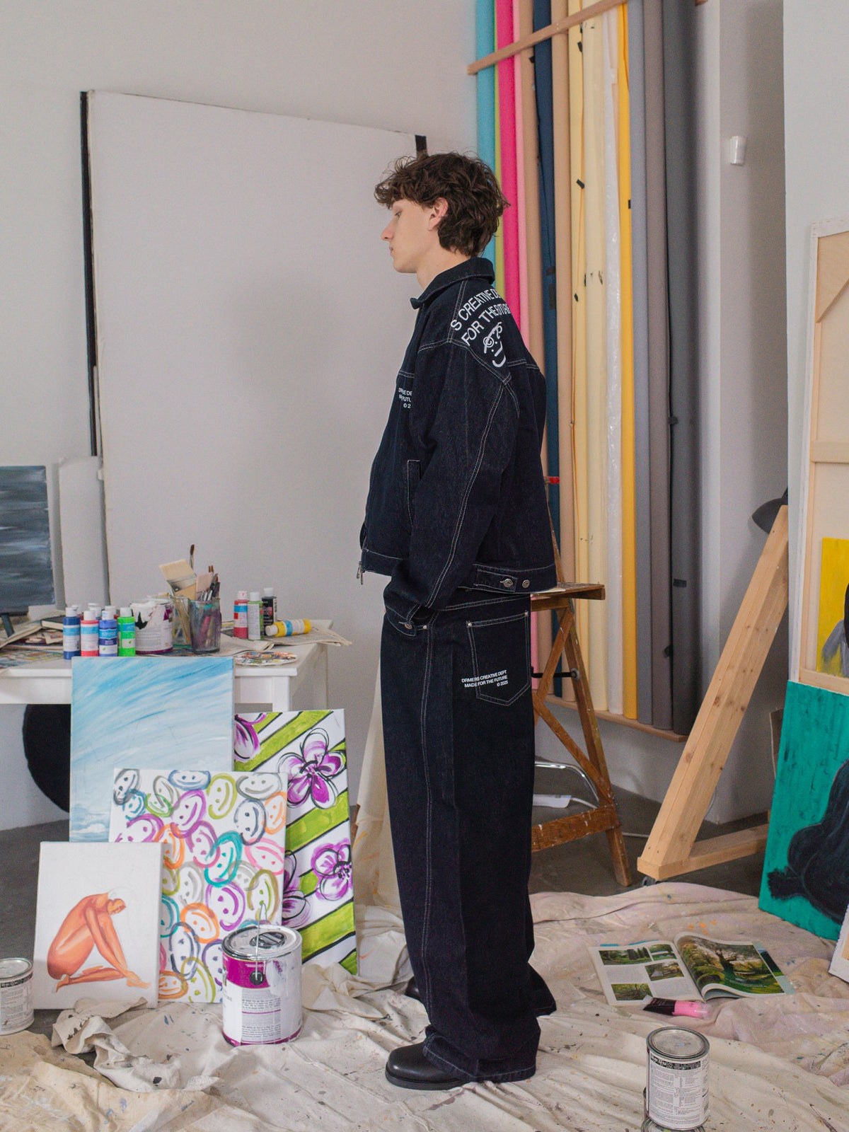 CREATIVE DEPT JEANS - INDIGO