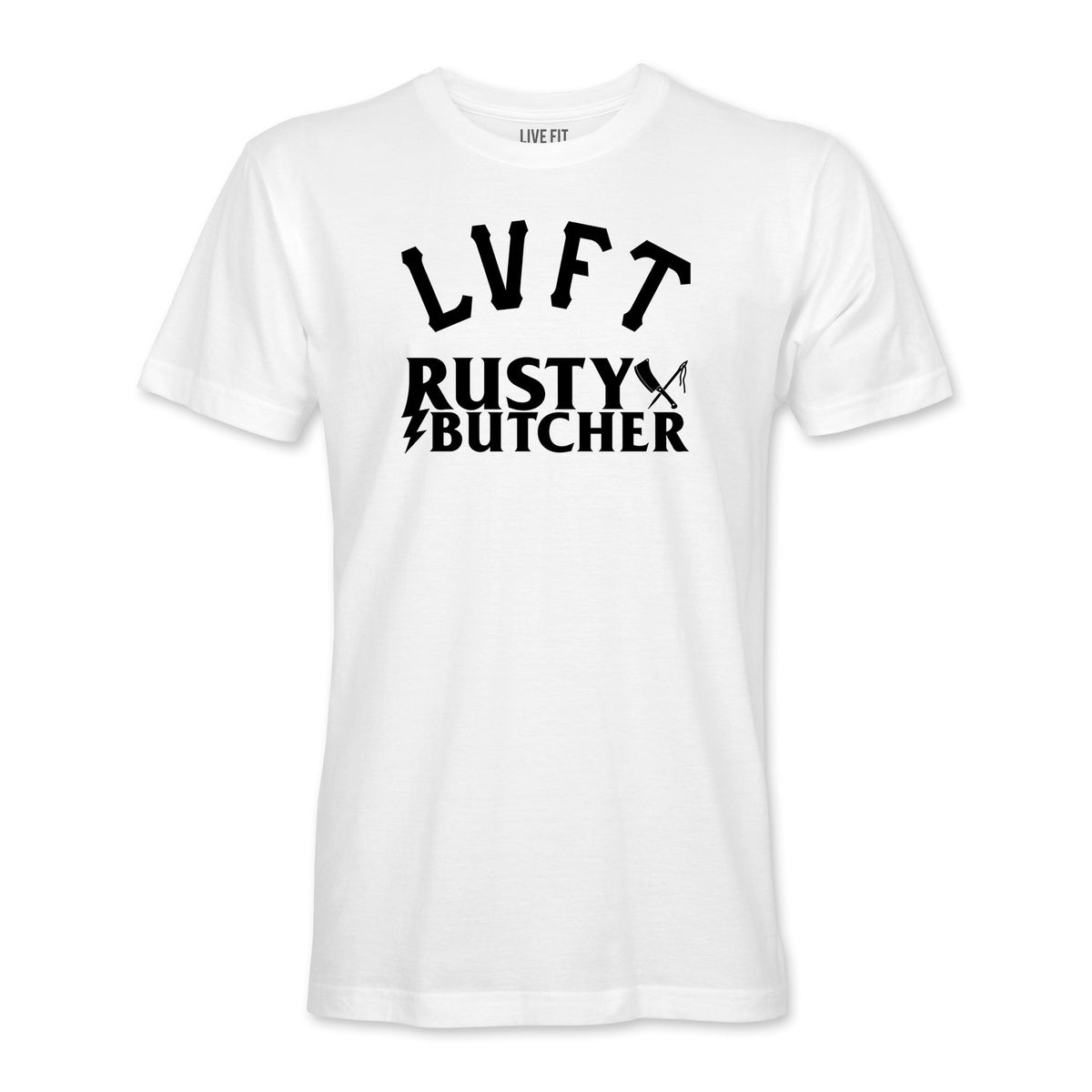 RB x LVFT Tee- White/Black