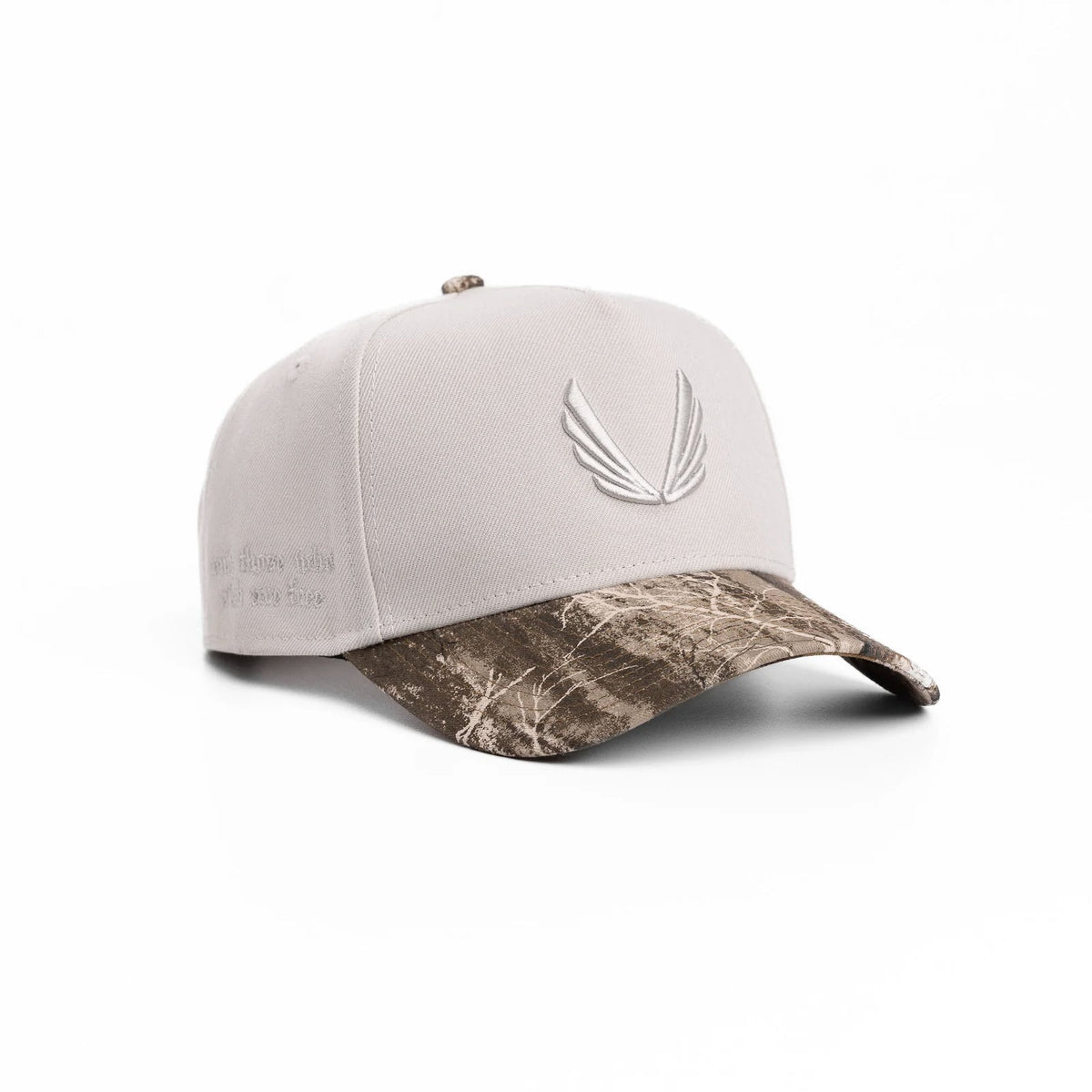 New Era® 9Forty® A-Frame Hat - Stone/Realtree® Camo Two Tone "Stone Wings"