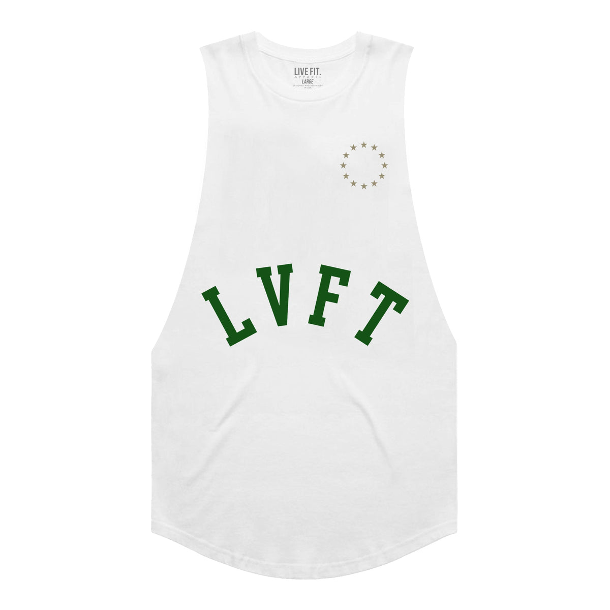 Varsity Raw Cutoff V2 - White