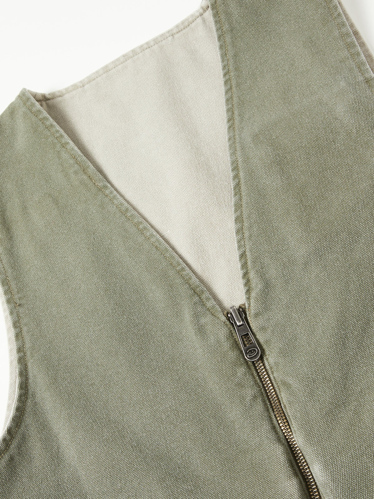 REVERSIBLE UTILITY VEST - GREEN/GREY