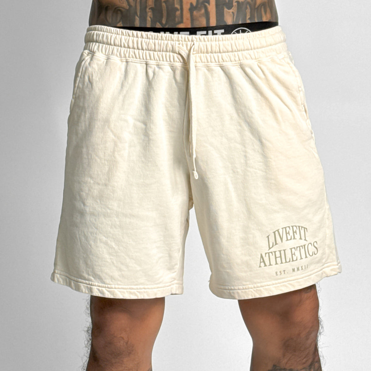 Ringsoft Oxford Shorts - Cream