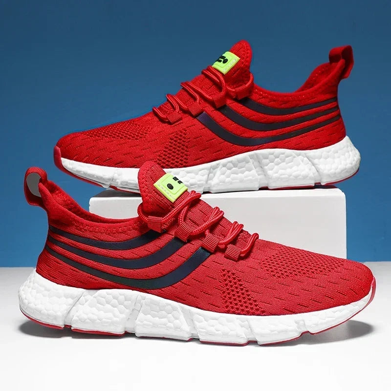 Men's Breathable Platform Walking Sneakers