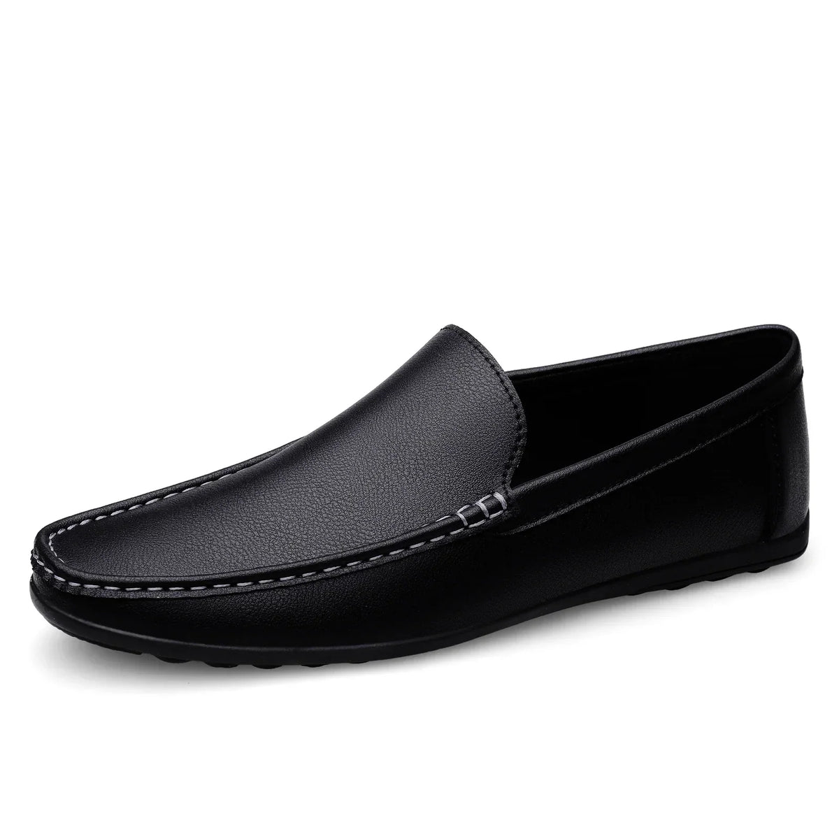 Men's Breathable Leather Driving Loafers