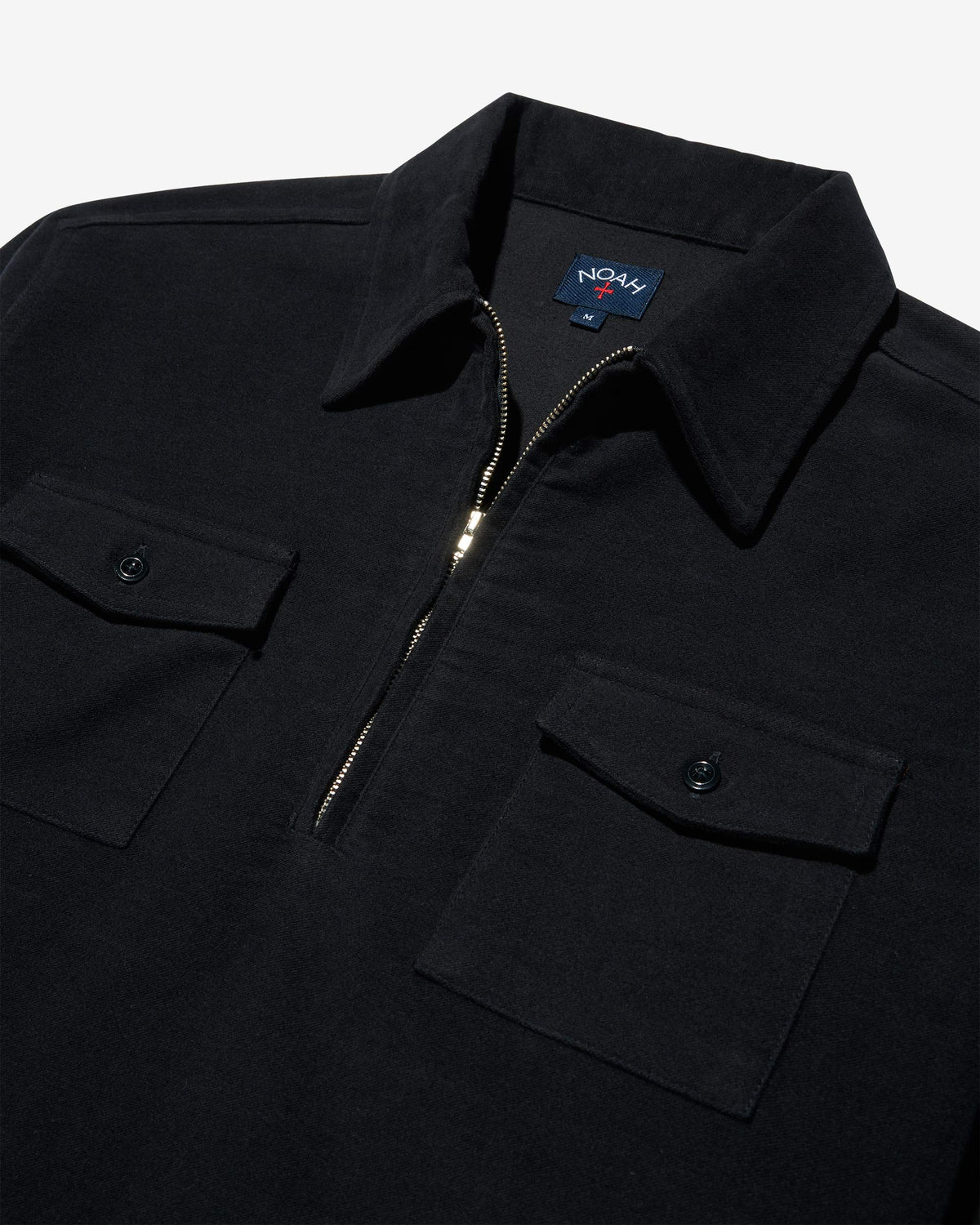 Moleskin Quarter-Zip Shirt