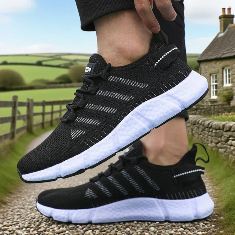 Men's Breathable Mesh Tennis Trainers