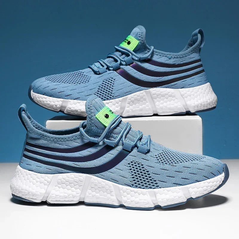 Men's Breathable Platform Walking Sneakers