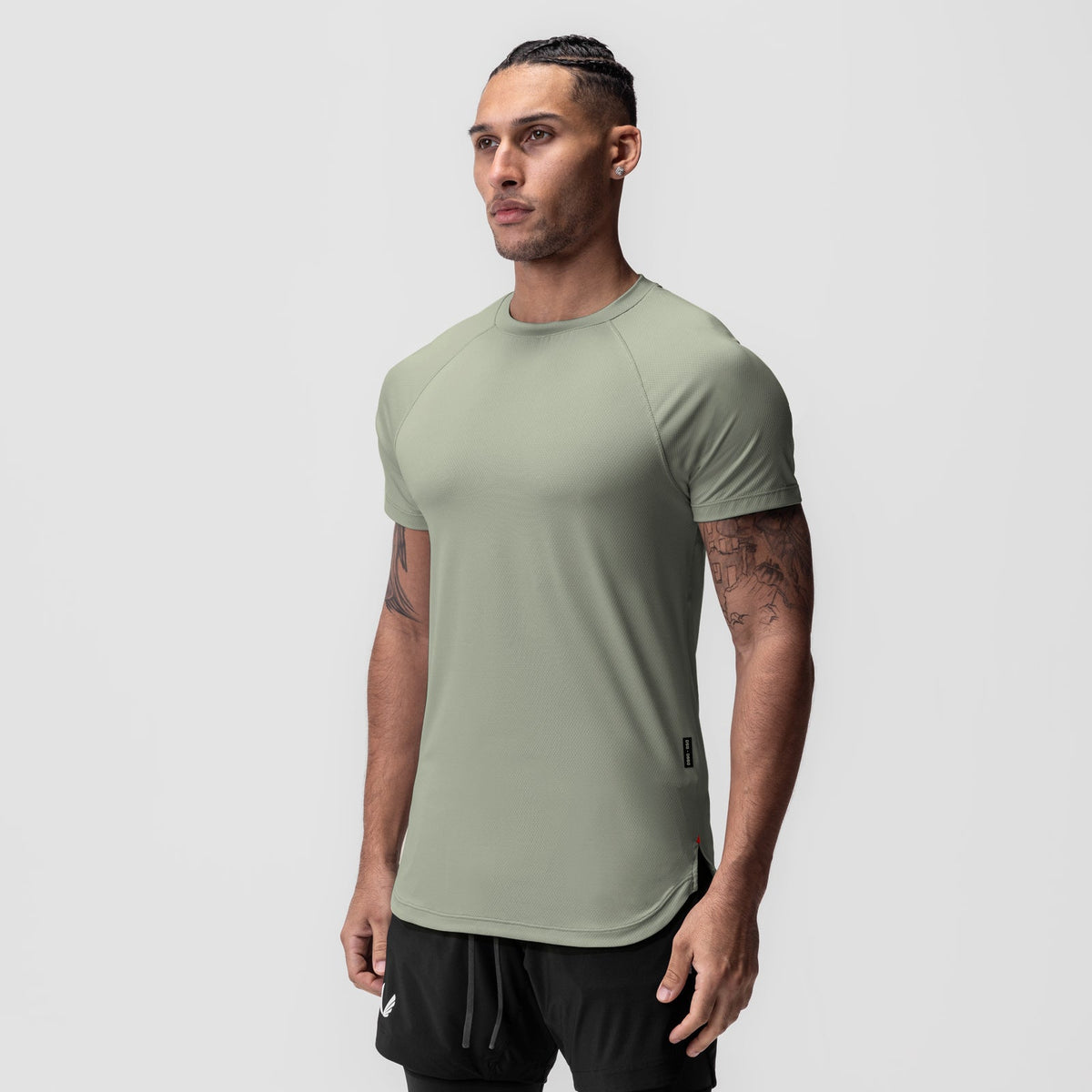 0660. AeroSilver® Established Tee - Sage