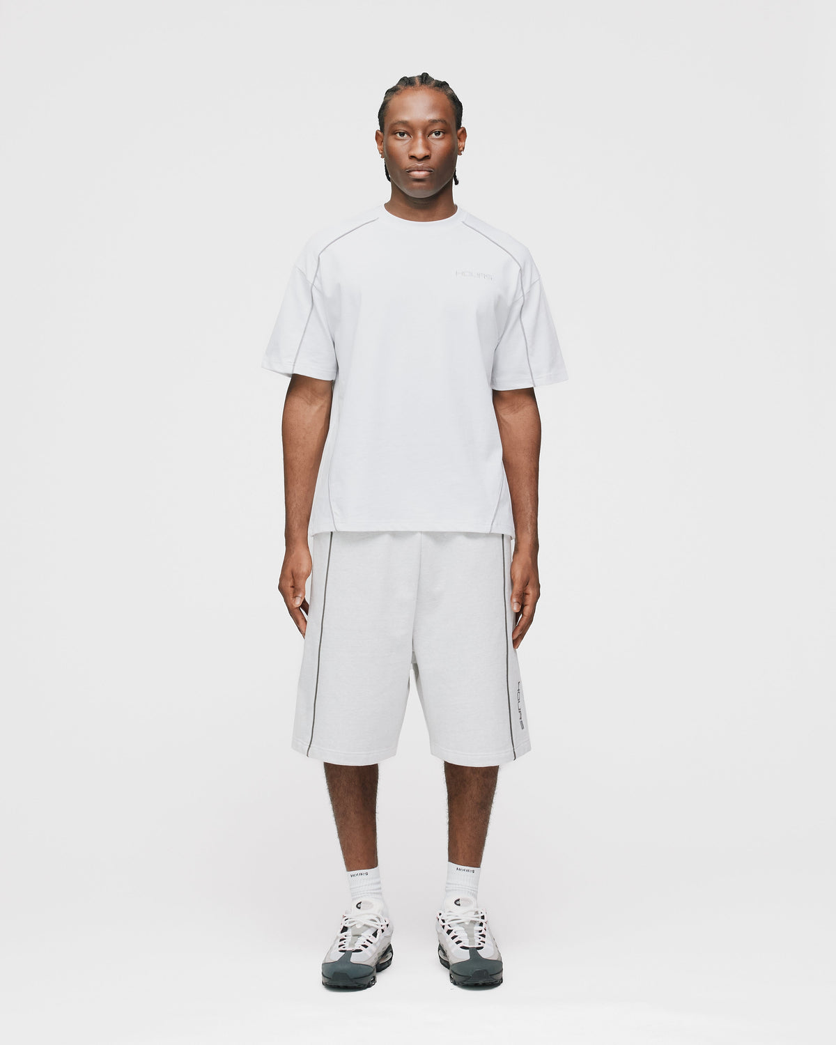 Arc Baggy Sweatshorts - Ash