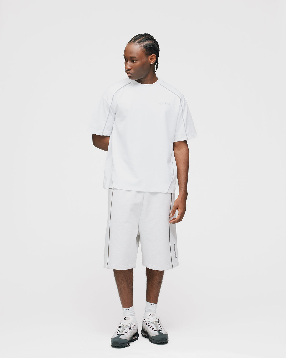 Arc Baggy Sweatshorts - Ash