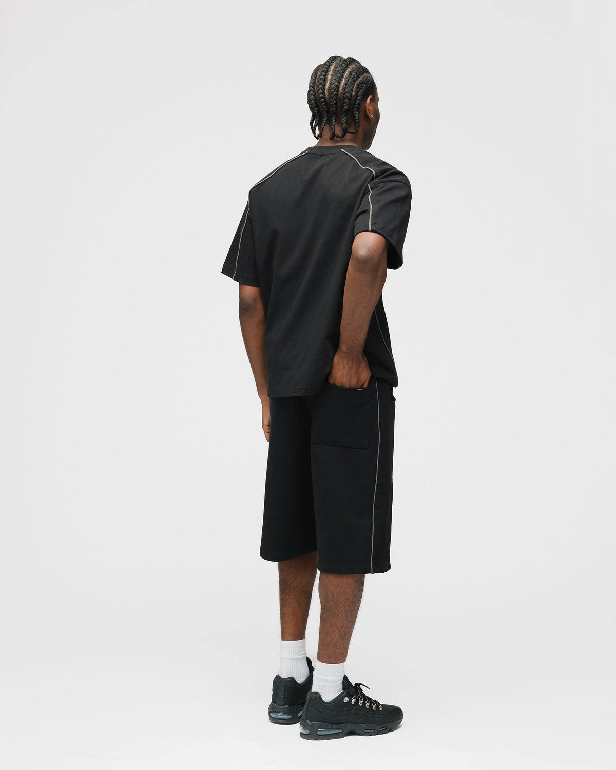 Arc Baggy Sweatshorts - Black