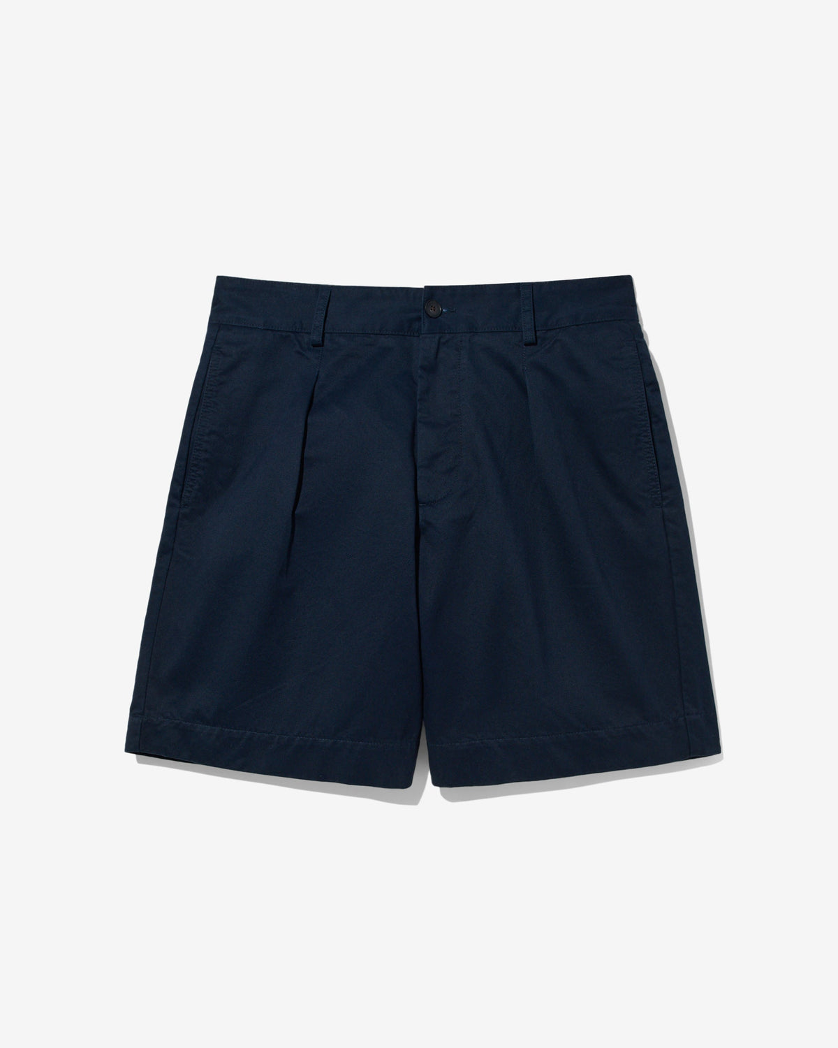 Single-Pleat Baggy Short