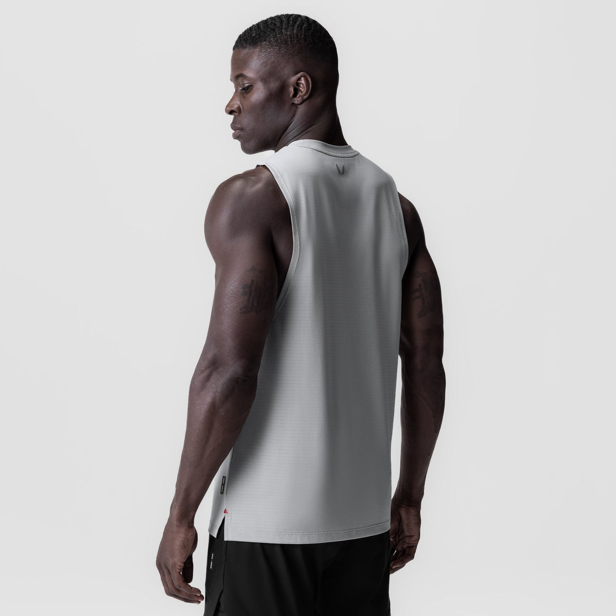 0837. 3D-Lite® 2.0 Lycra® Muscle Tank - Slate Grey "RP"