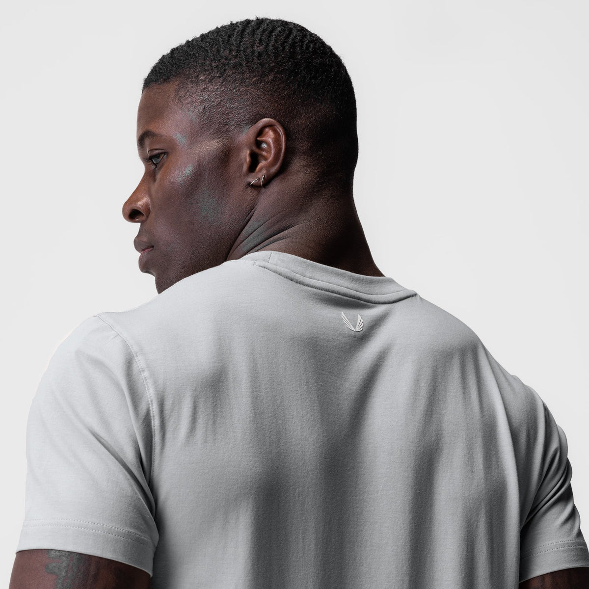 0923. Supima® Essential Tee - Slate Grey