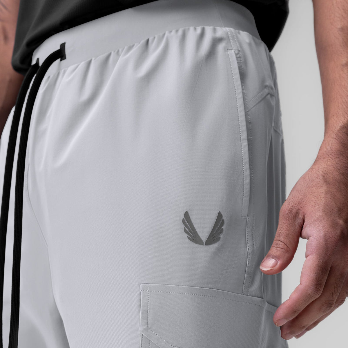 1099. Tetra-Lite® Ice Cargo High Rib Jogger - Slate Grey