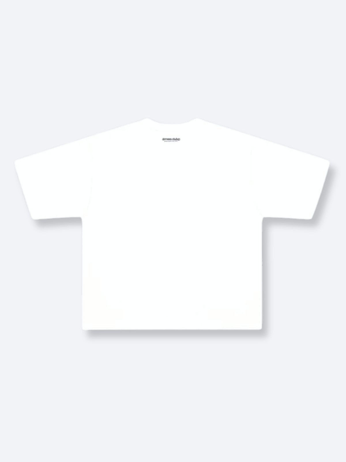 SMILEY GRID TEE - WHITE