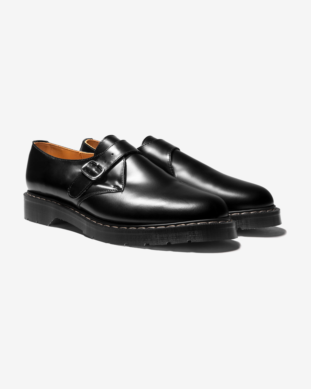 Solovair Single Buckle Monk Shoe