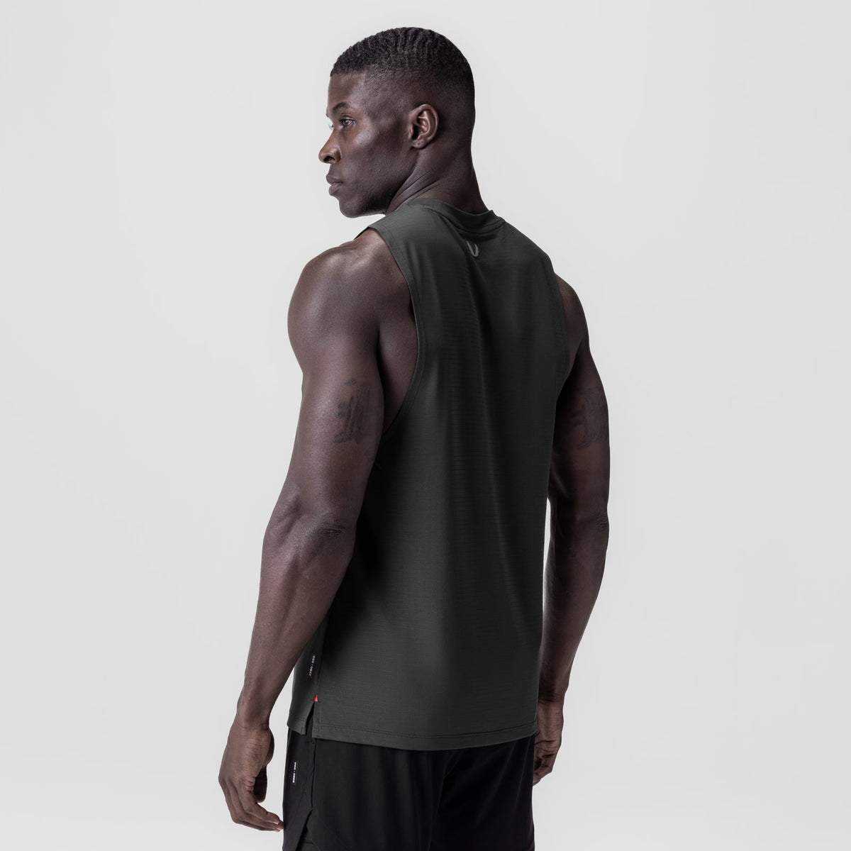 0837. 3D-Lite® 2.0 Lycra® Muscle Tank - Space Grey "RP"