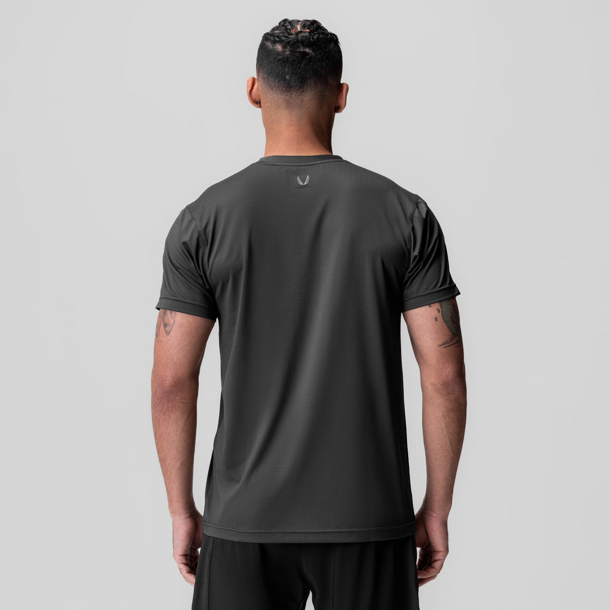 ASRV x Tonal AeroSilver® Essential Tee - Space Grey