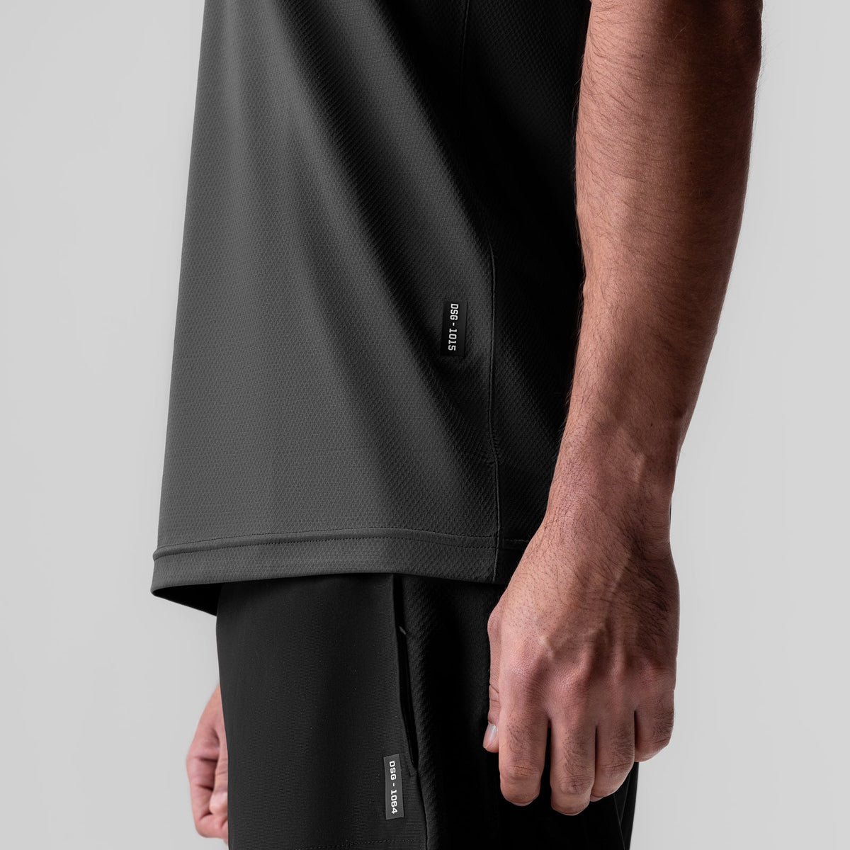 ASRV x Tonal AeroSilver® Essential Tee - Space Grey