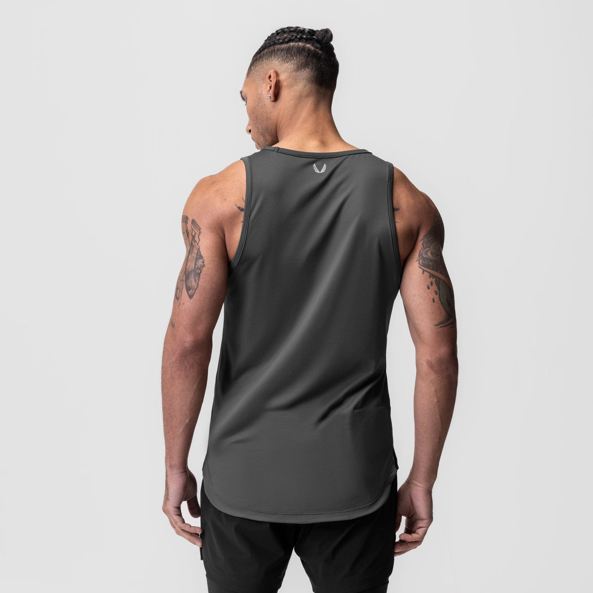 0830. AeroSilver® Tank Top - Space Grey