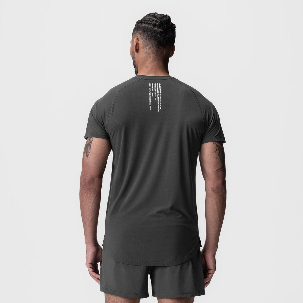 0948. Laser-Vent™ Established Tee - Space Grey