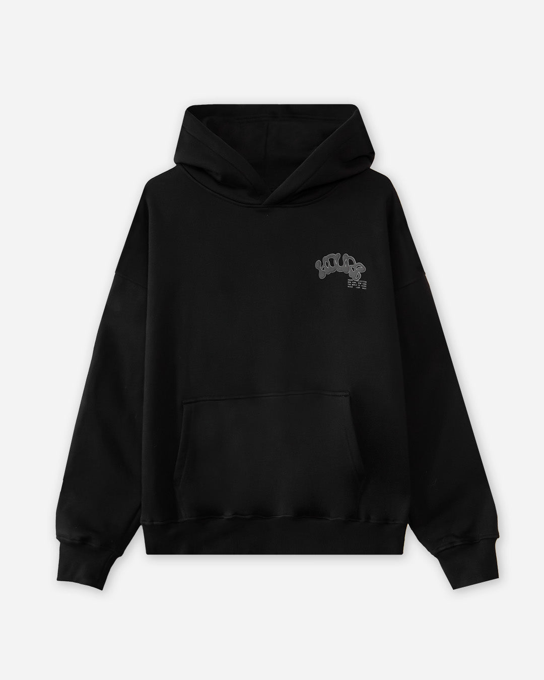 Graffiti Hoodie - Black