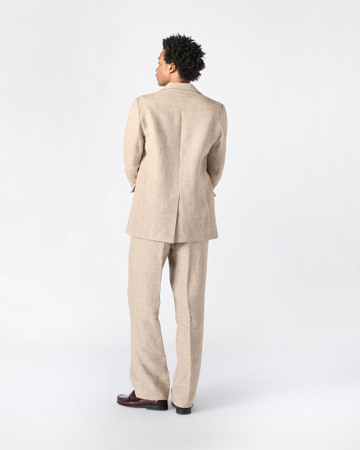 Flanneled Linen Jacket