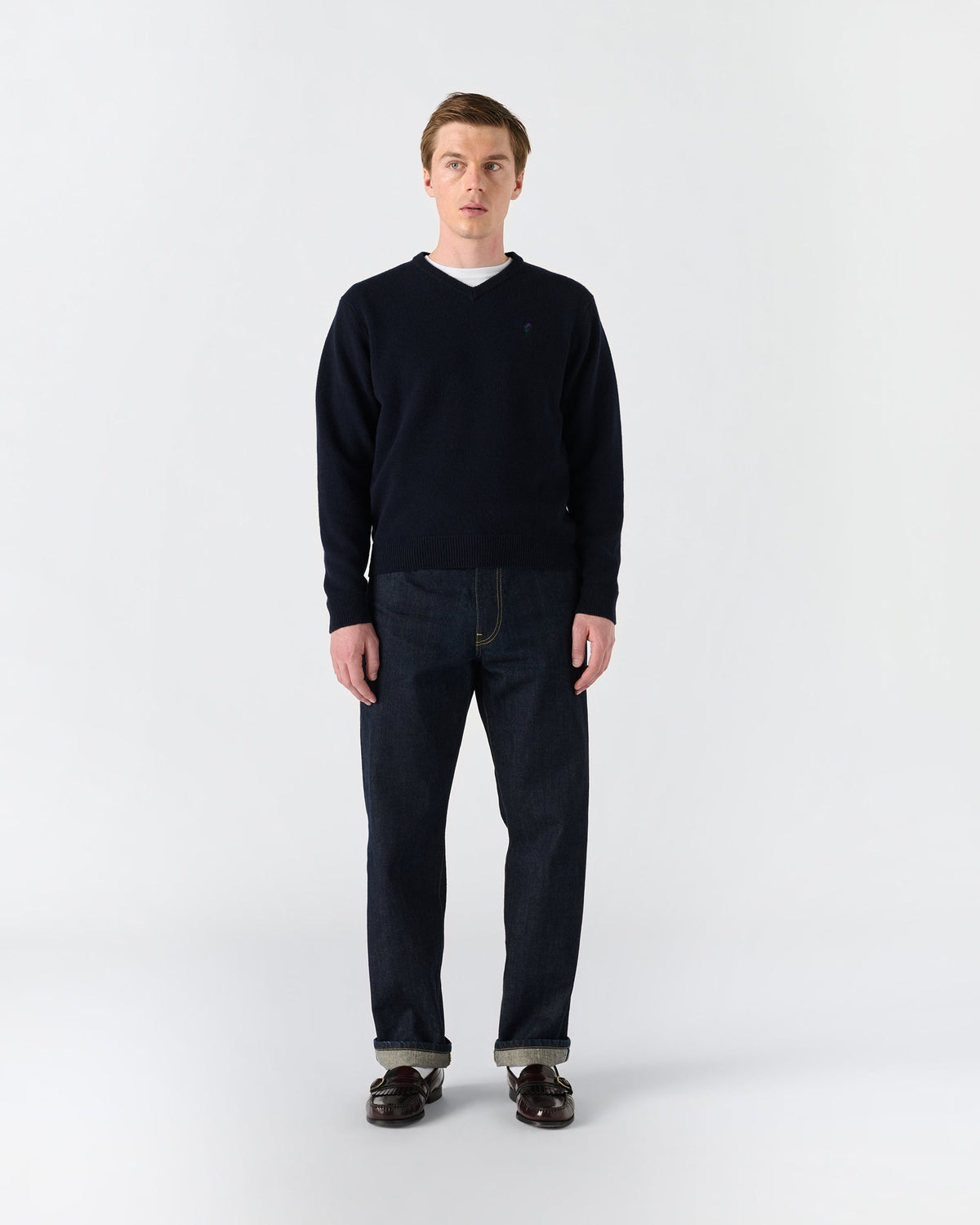 V-Neck Merino Sweater