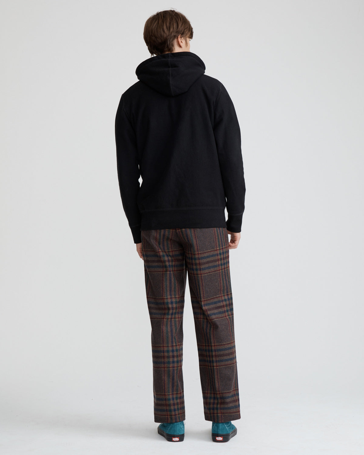 Zip-Up Collar Hoodie