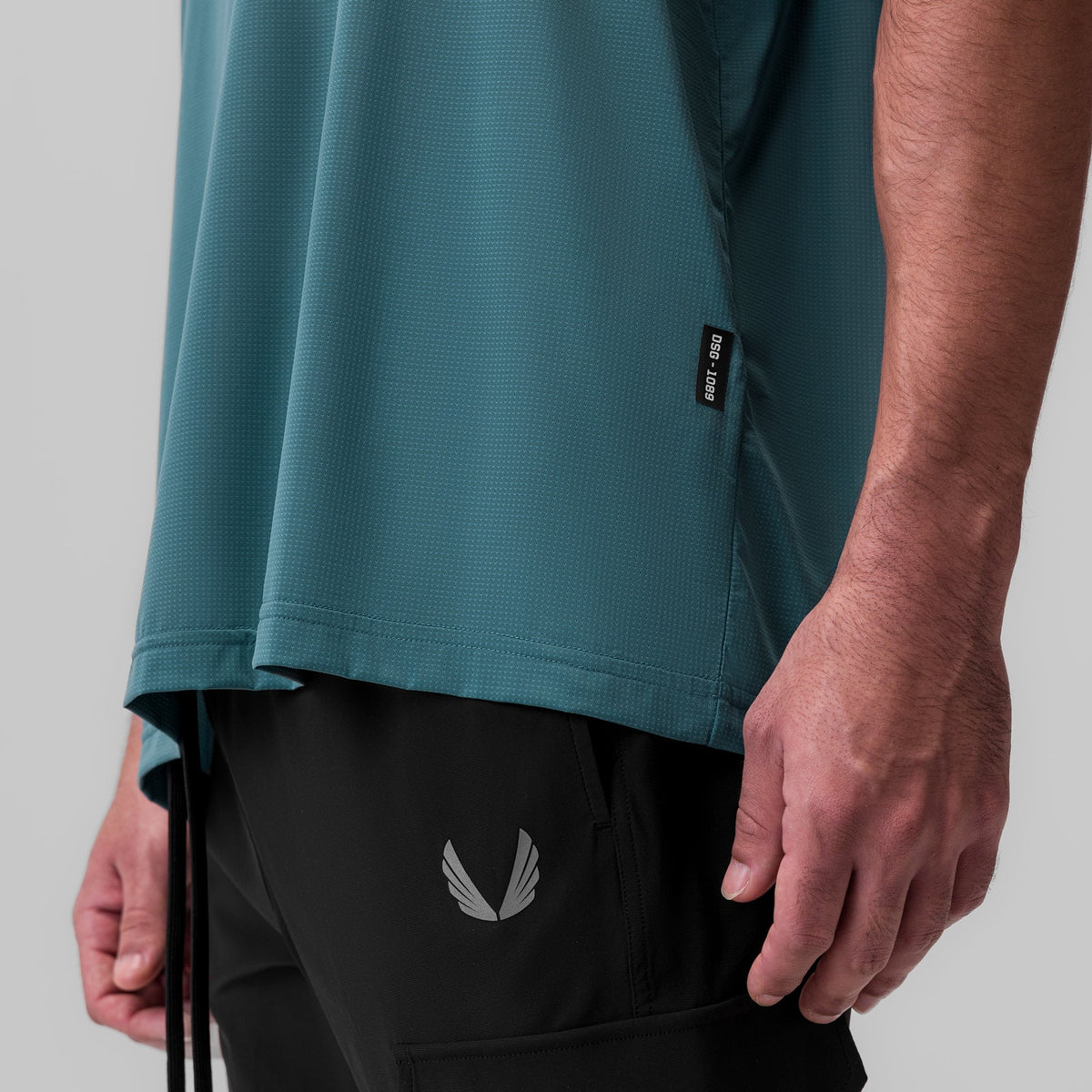 1089. Ice-Skin™ Oversized Tee - Storm