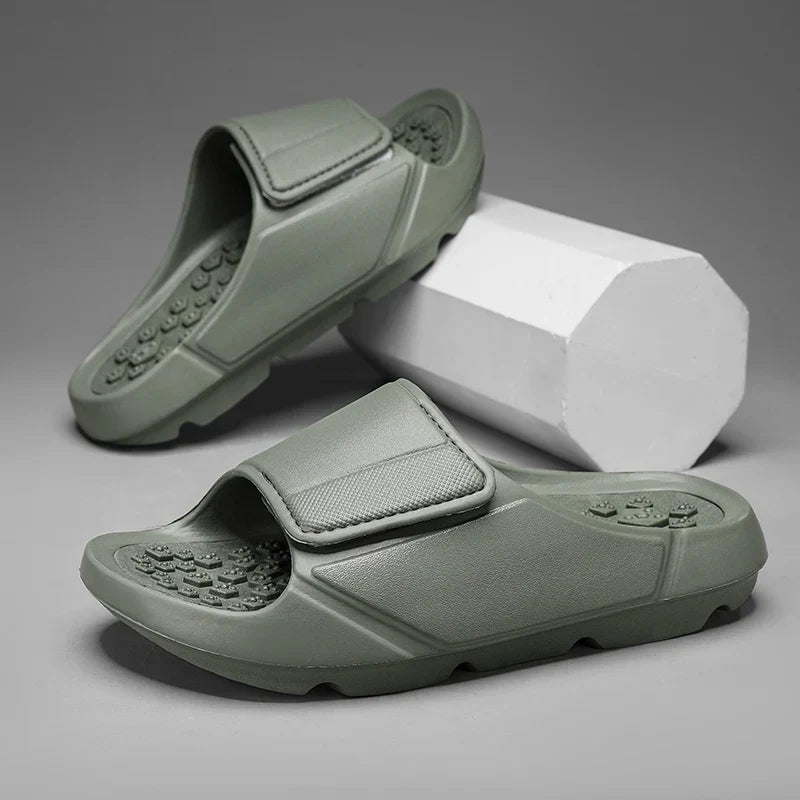 Men's Massage Slide Slippers Soft Sole