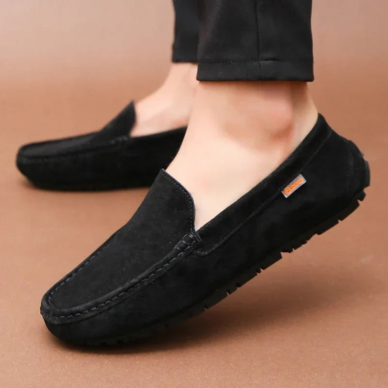 Handmade Suede Ultra-Light Driving Shoes