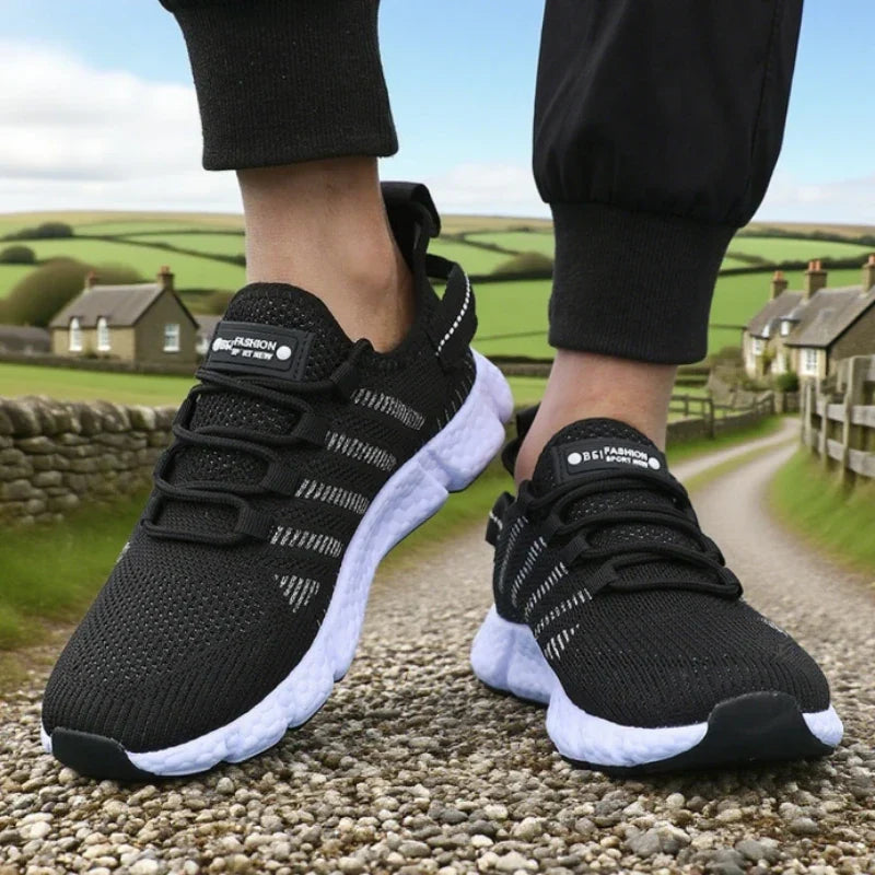 Men's Breathable Mesh Tennis Trainers