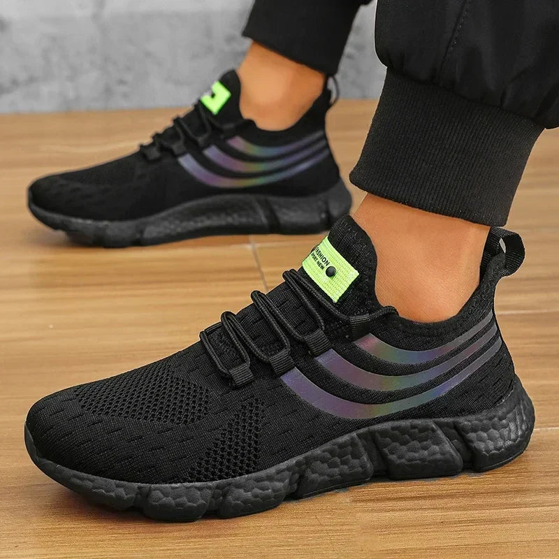 Men's Breathable Platform Walking Sneakers