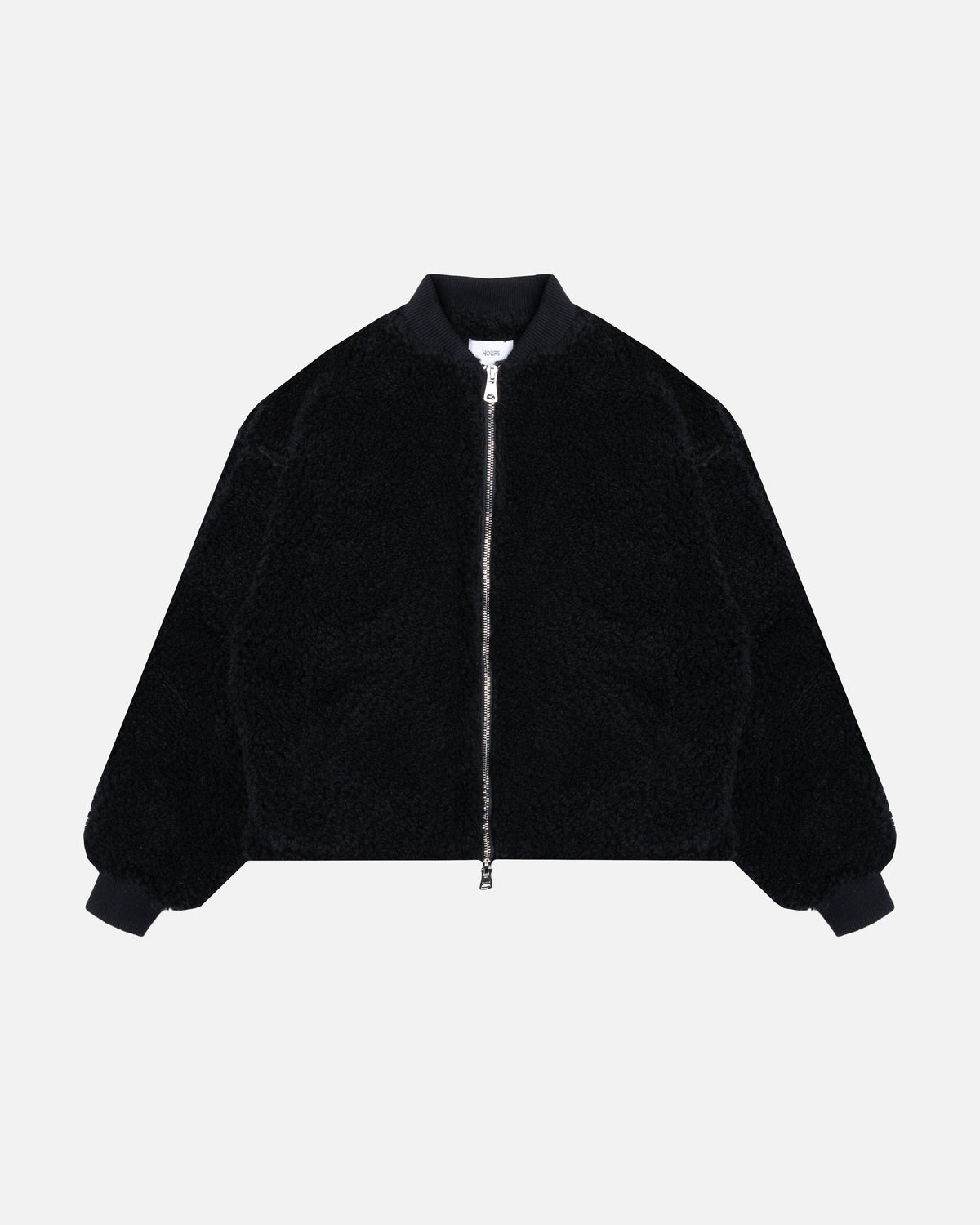 Sherpa Full Zip - Black